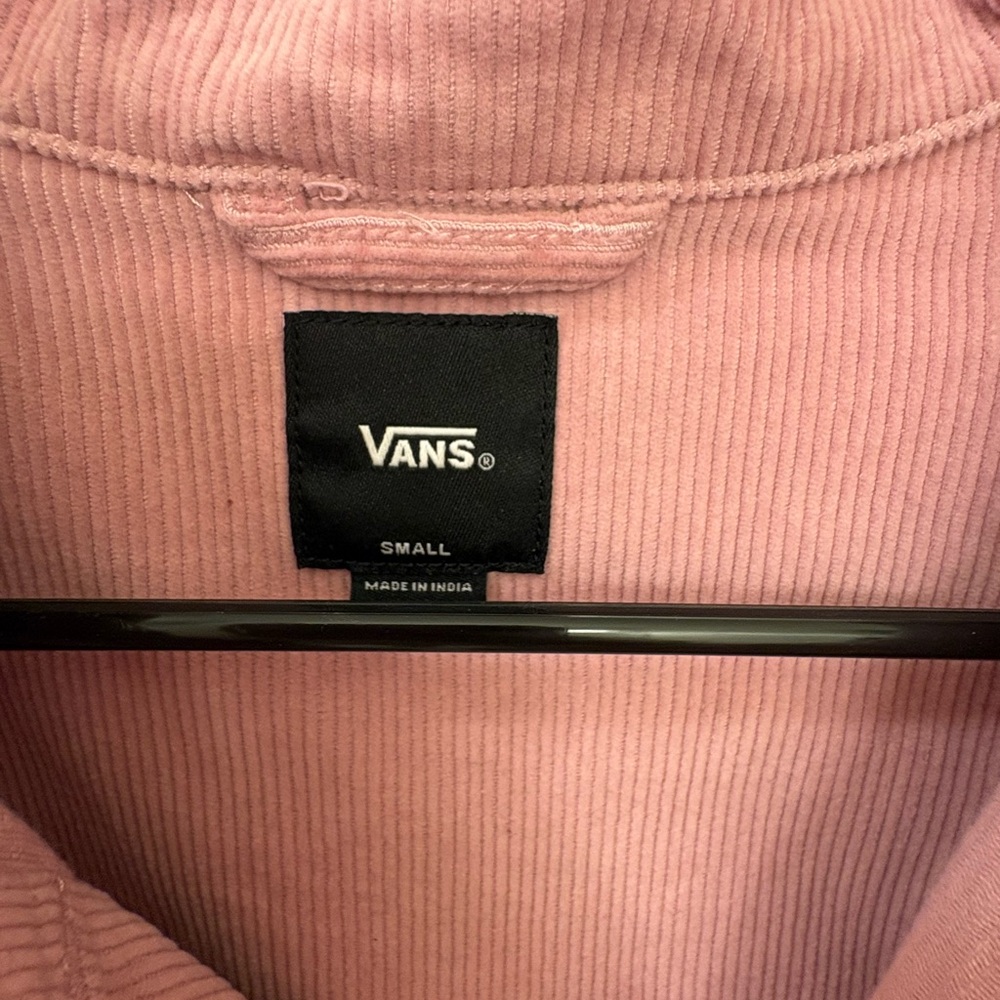Vans Casual Pink Corduroy Shirt - Picture 2 of 4